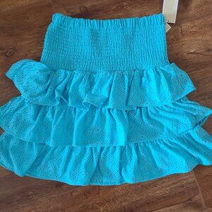 Michael Kors turquoise skirt